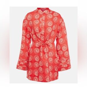 STAUD Karlee Printed Mini Dress